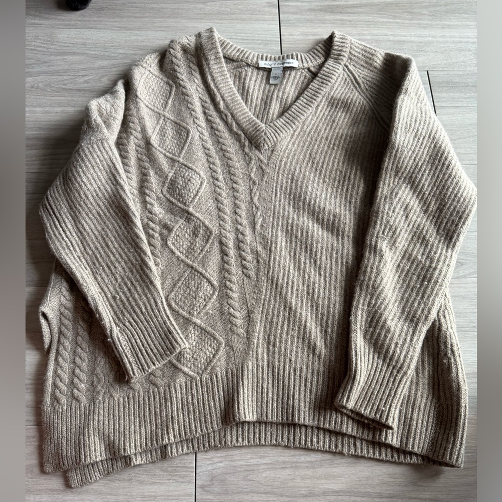 Autumn Cashmere Beige Sweater